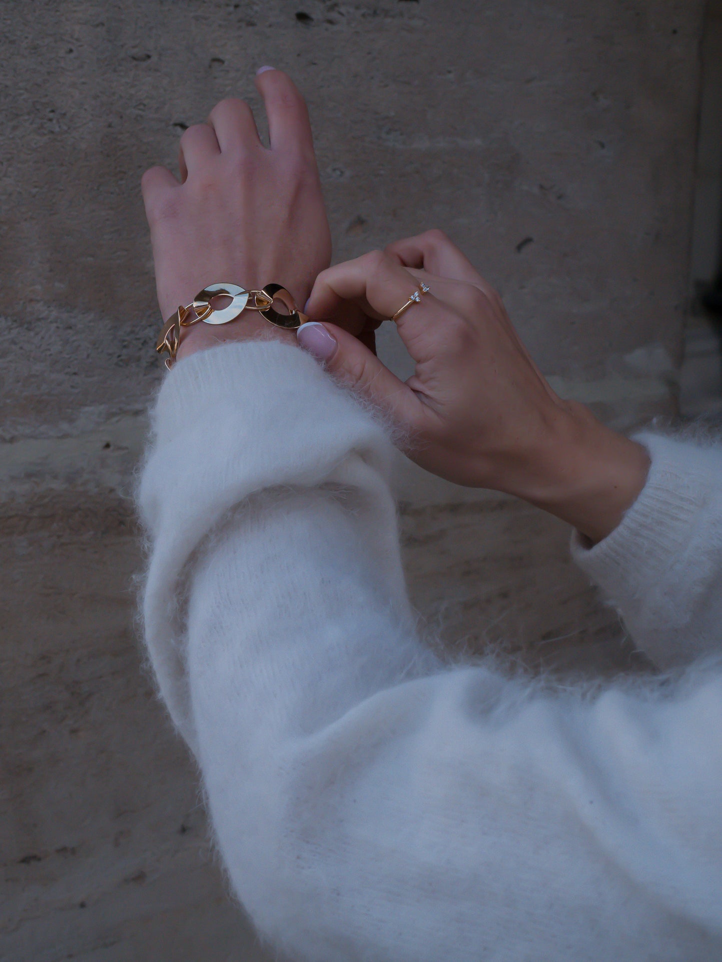 Bracelet « neige »