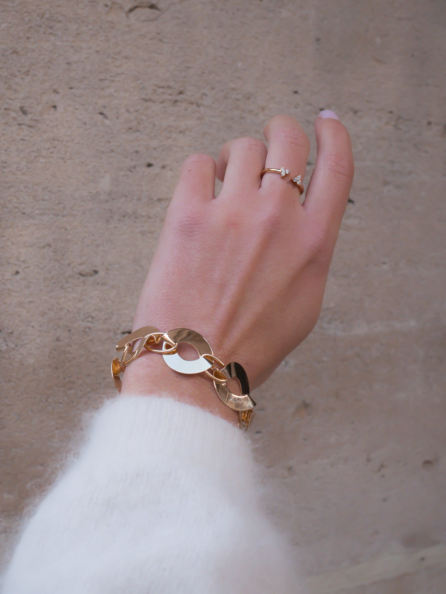 Bracelet « neige »